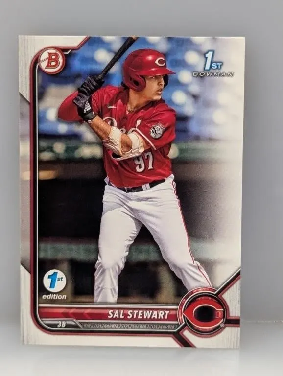 2022 1st Bowman Sal Stewart RC 1st Edition