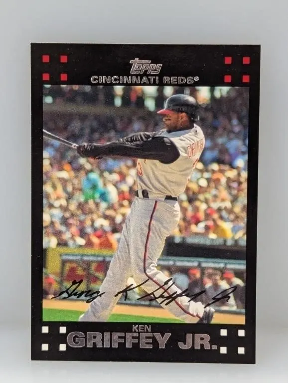 2007 Topps Ken Grifey Jr All Black #450