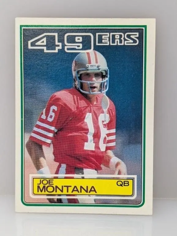 1983 Topps Joe Montana #169