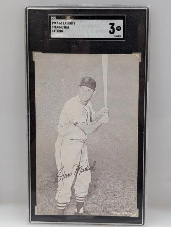 1947 66 Exhibits SGC 3 Stan Musial HOF Cardinals