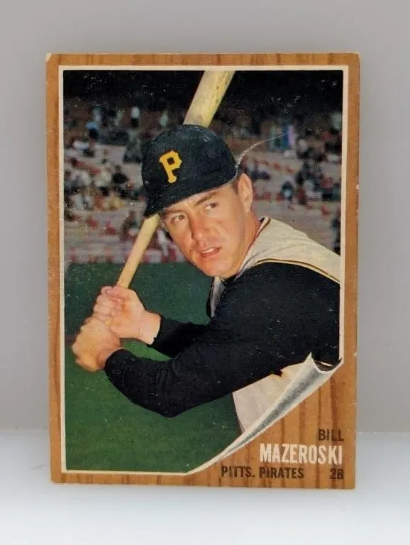 1962 Topps #353 Bill Mazerowski HOF Scratch
