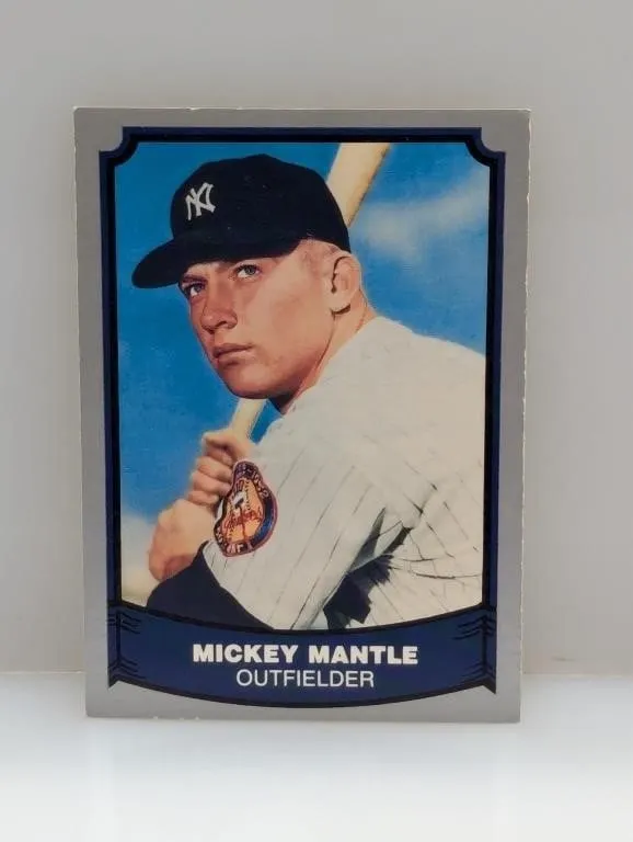 1988 Pacific Baseball Legends Mickey Mantle Edges