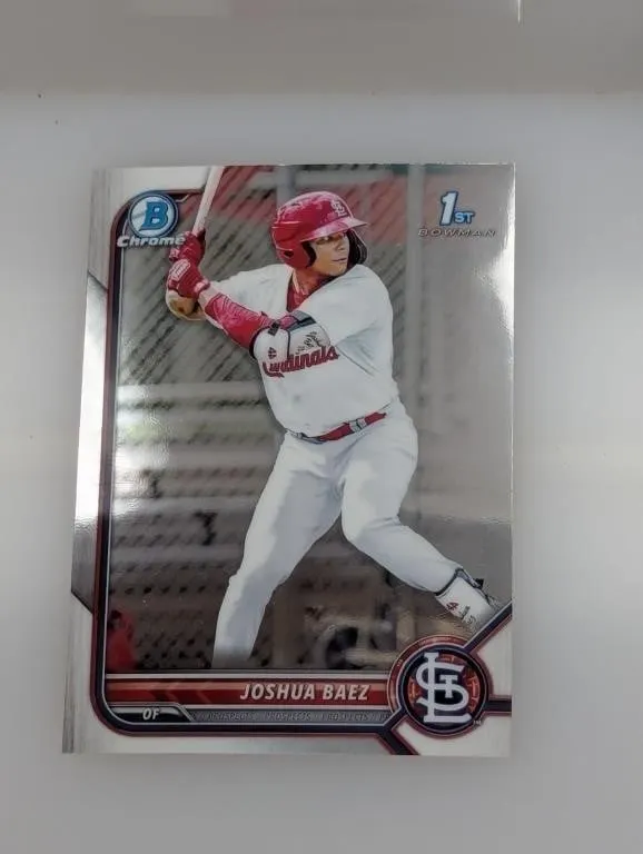 2022 Bowman Chrome 1st Draft Prosp Joshua Baez S