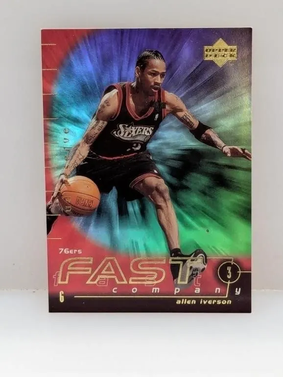 2000-2001 UD Reserve Allen Iverson #FC3 Surface