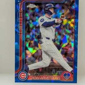 2025 Topps Chrome Sapphire Pete Crow-Armstrong