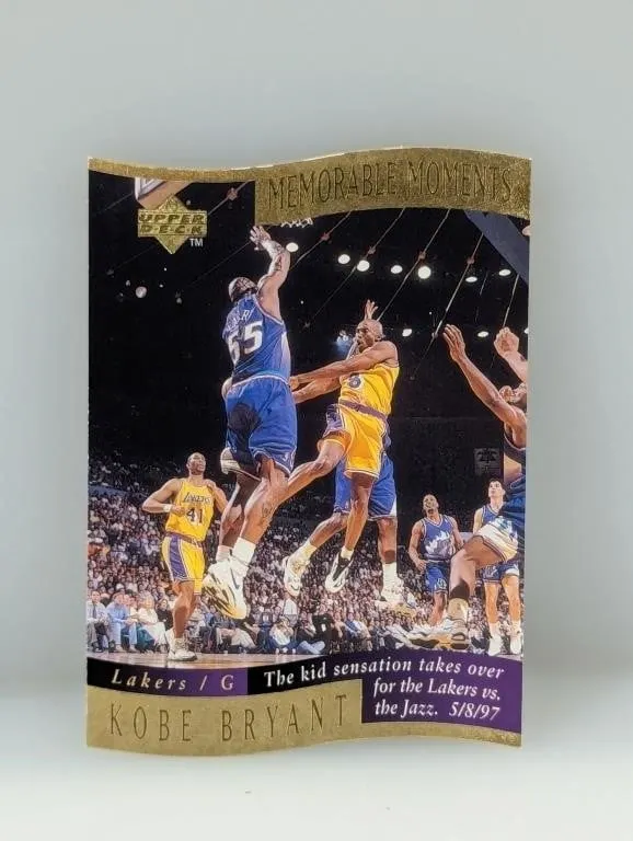1997-1998 UD Memorable Moments Kobe Bryant #4
