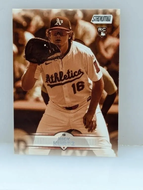 2025 Topps Stadium Club Nick Kurtz RC #9