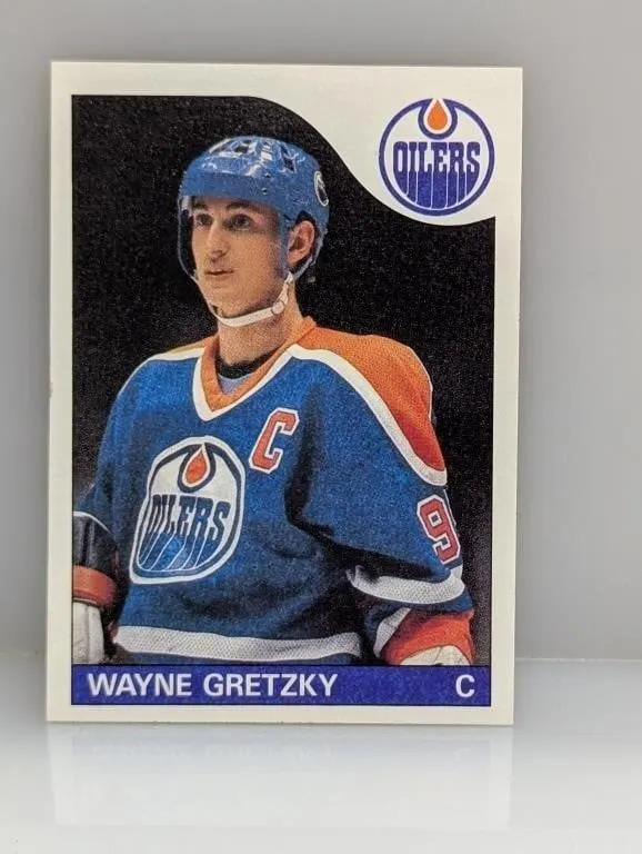 1985-1986 Topps Wayne Gretzky #120 Edge
