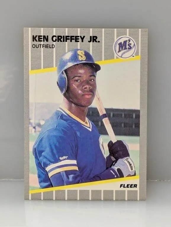 1989 Fleer Ken Griffey, Jr. RC #548