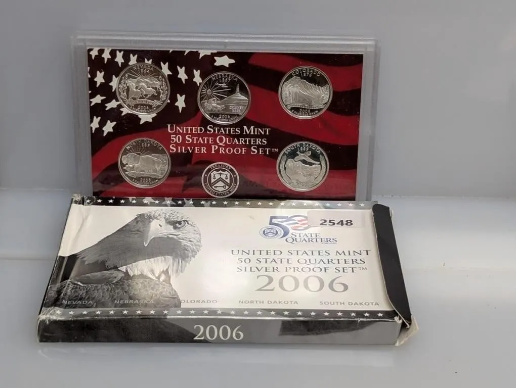 2006 US Silv Quarter Proof Set