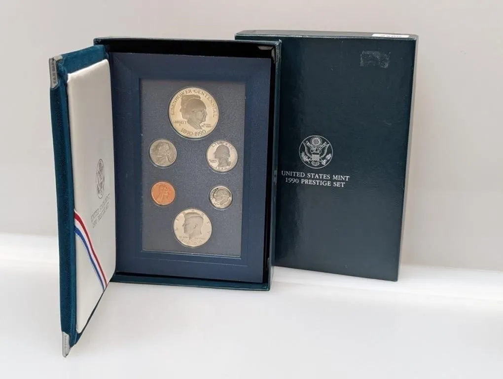 1990 90% Silv Ike Prestige Mint Set