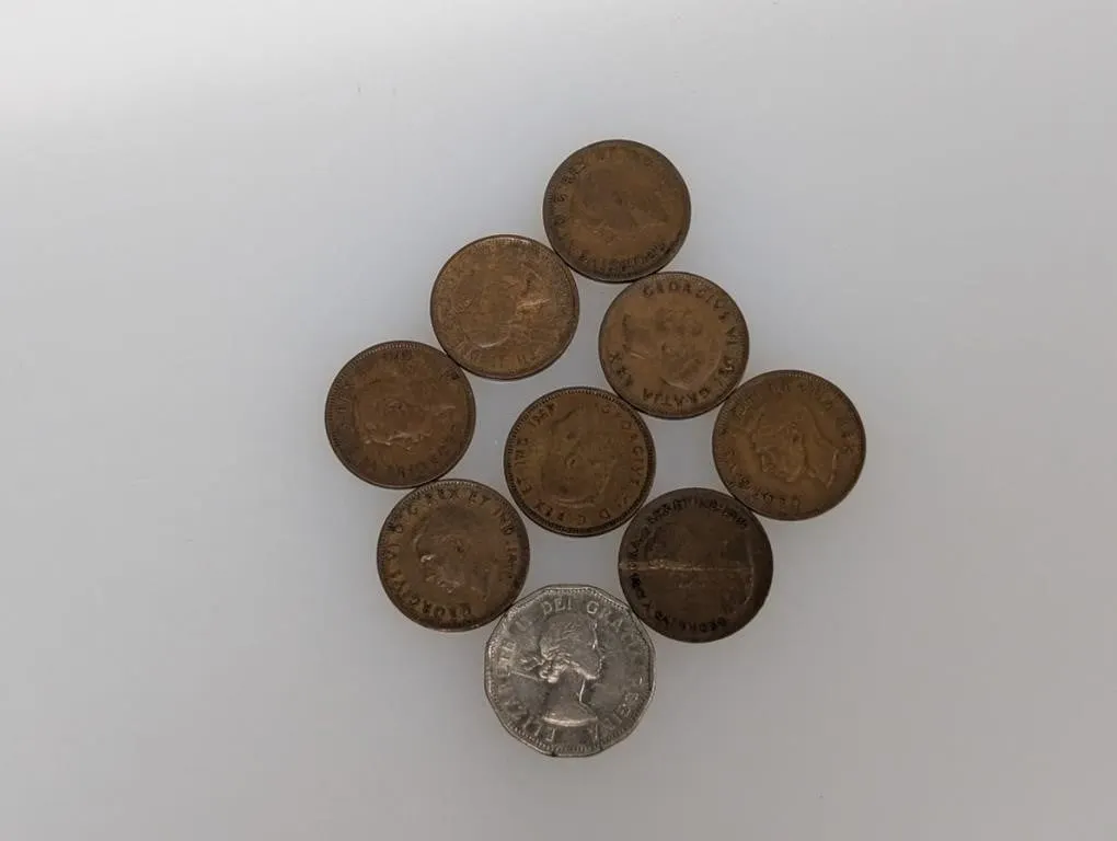 Lot of Canadian Coins