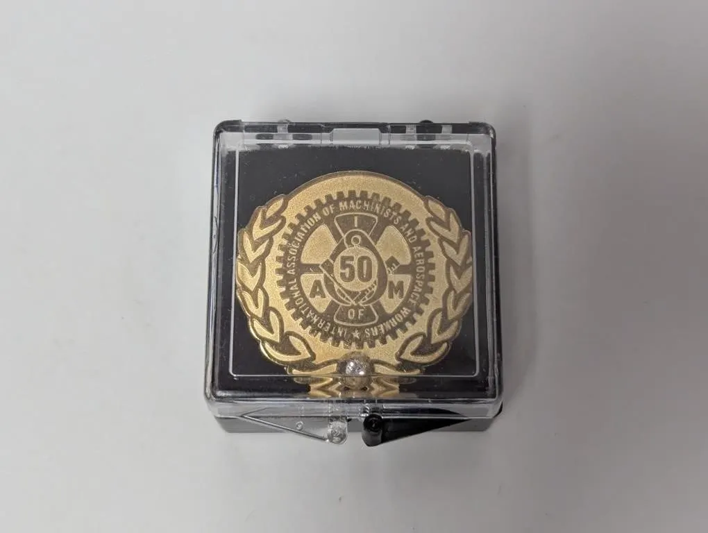 10K GF 50Yrs Machinist Service Award
