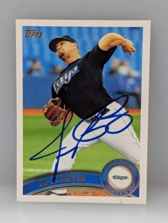 2011 Topps Jo-Jo Reyes on Card Auto HA Au US181