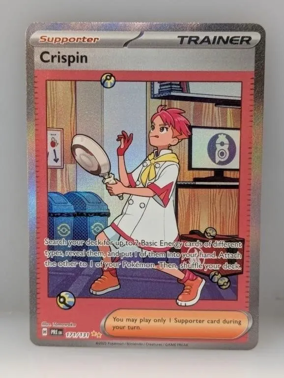 2025 Pokemon Prismatic Evolution Crispin #171