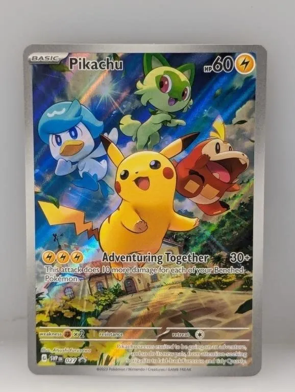 2023 Pokemon Black Star Promo Pikachu FA #27