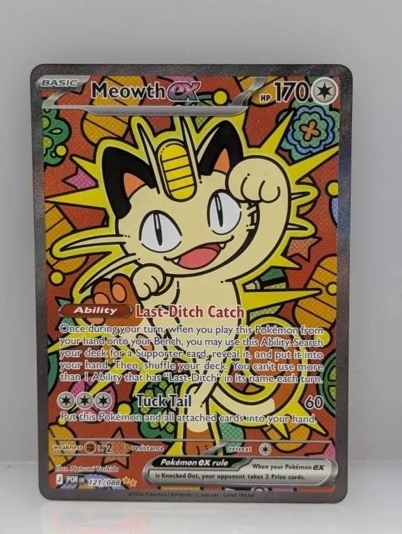 2026 Pokemon Perfect Order Mewth ex FA #121