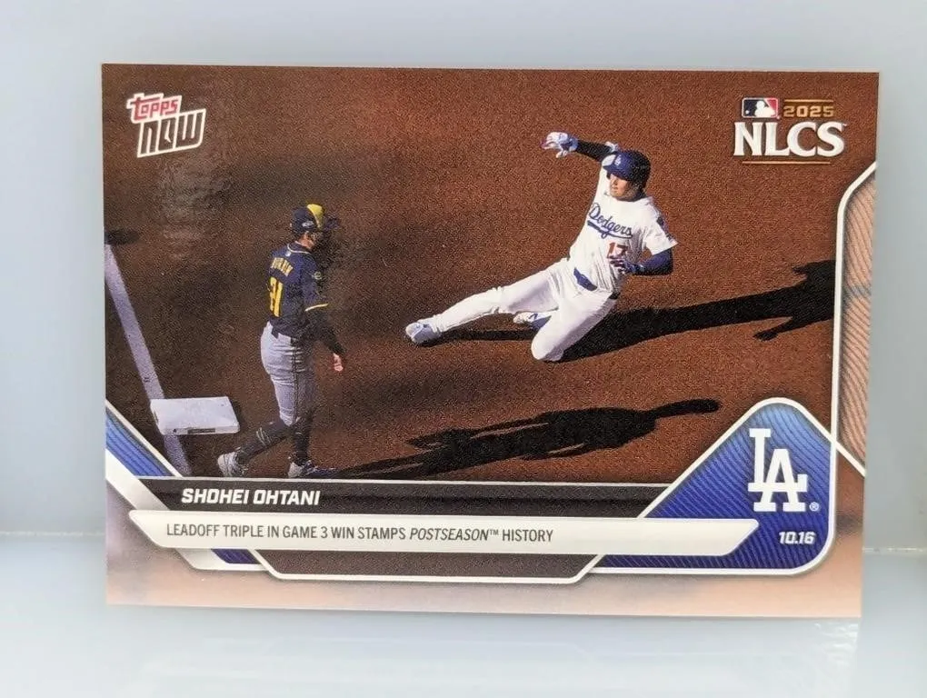 2025 Topps Now NLCS Shohei Ohtani #875