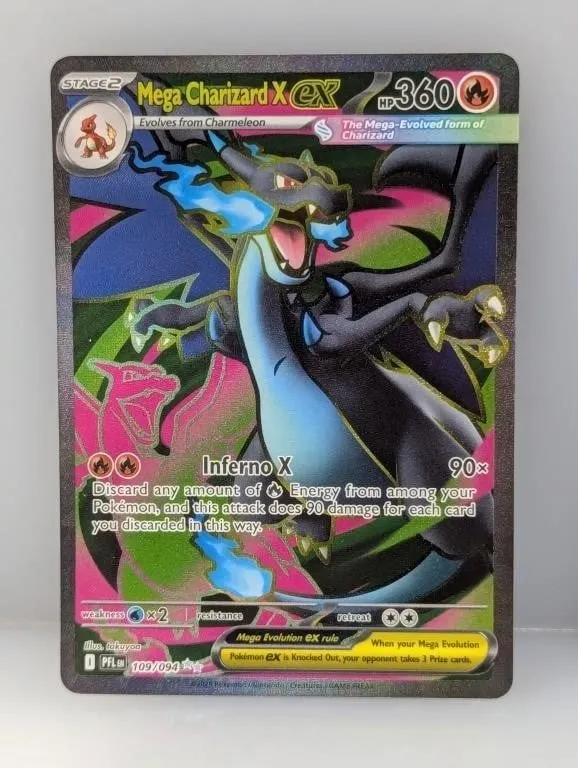 2025 Pokemon Mega Charizard X ex #109