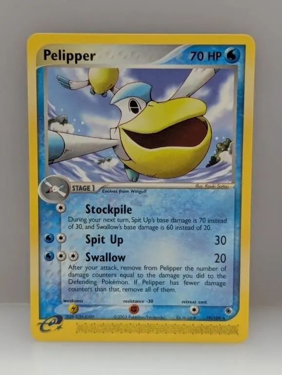 2003 Pokemon Expeiditon Pelipper #19