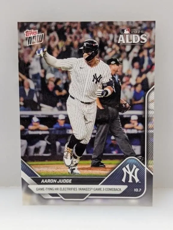 2025 Topps Now ALDS Aaron Judge #838