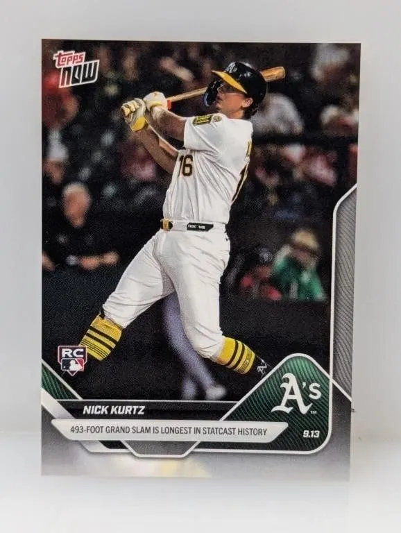 2025 Topps Now Nick Kurtz RC #711