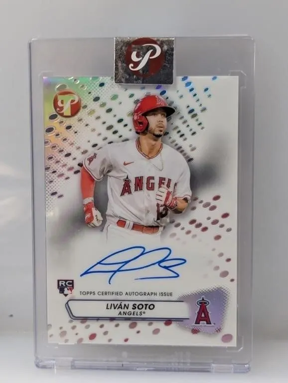2023 Livan Soto Topps Pristine Ref RC Auto Sealed