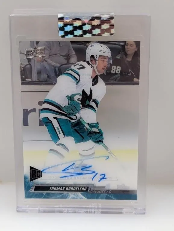 2022-23 Thomas Bordeleau Ud Clear Cut Auto Sealed