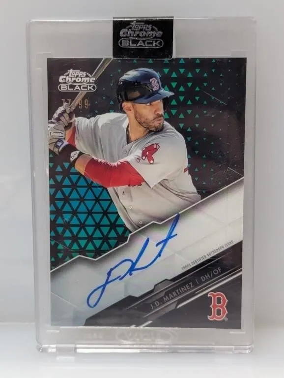 2020 Martinez Topps Ch Black Green Ref Auto /99