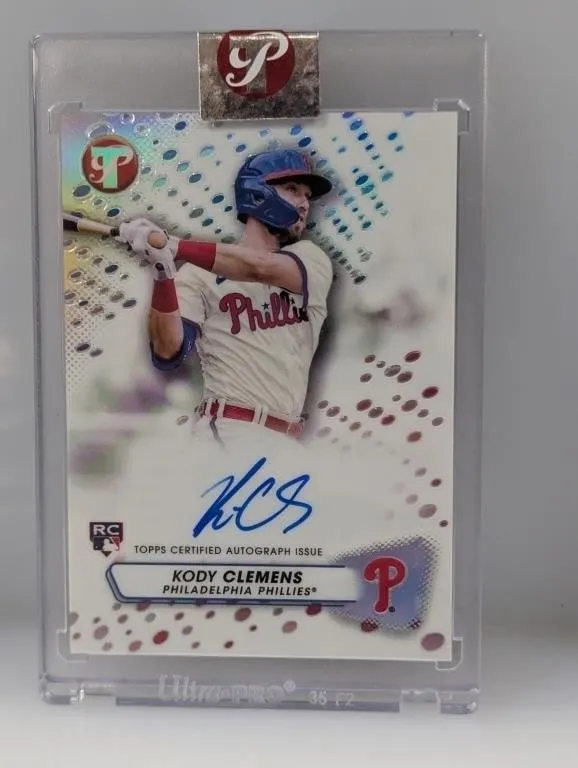 2023 Clemens Topps Pristine Ref RC Auto Sealed