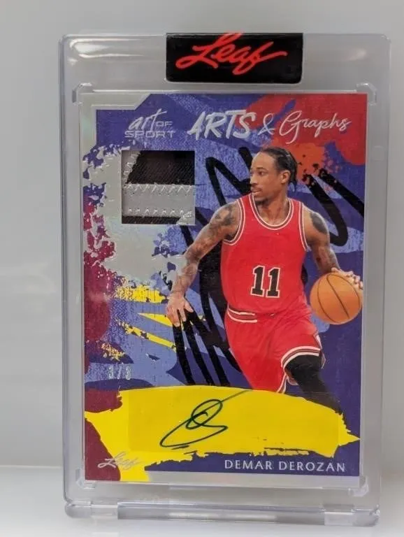 2023 Demar Derozan Leaf Auto Patch 3/3 Sealed