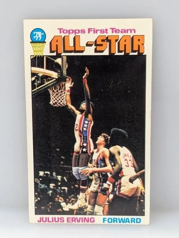 1976-77 Topps Julius Erving All Star