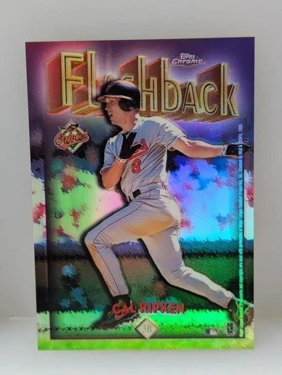 1999 Topps Chrome Flashback Cal Ripken Refractor