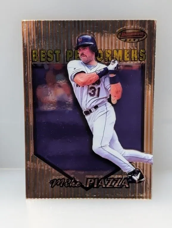 Mike Piazza Refractor 100 1999 Bowman's Best HOF I