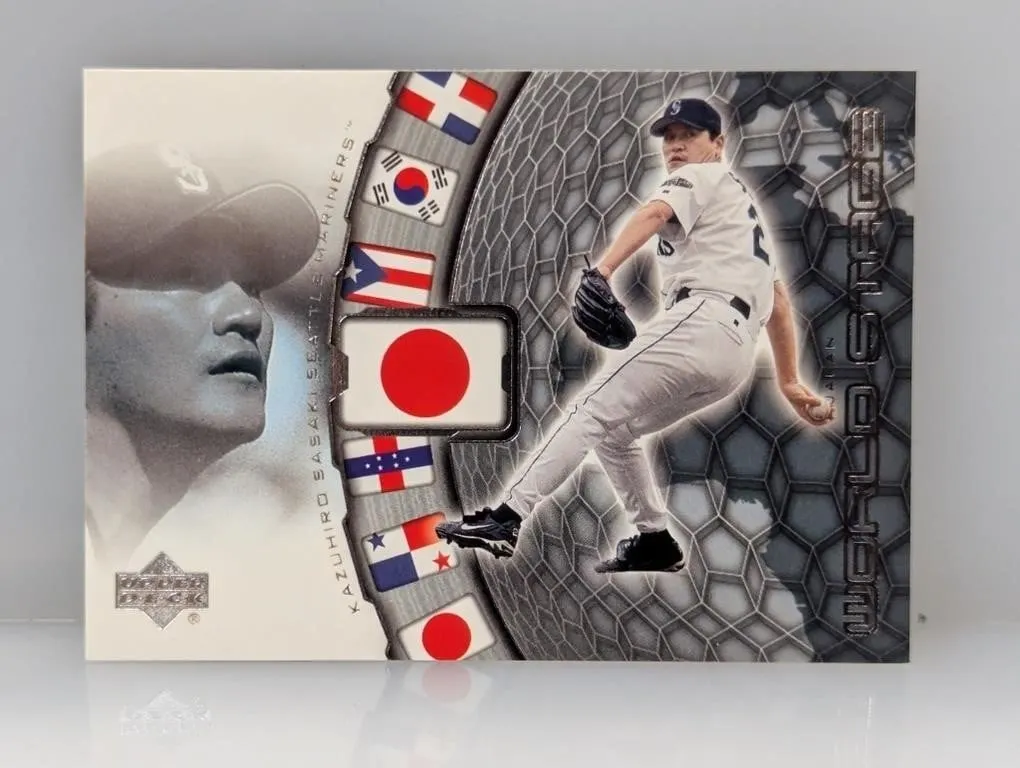 2001 UD Japan-World Stage Kazuhiro Sasaki #476