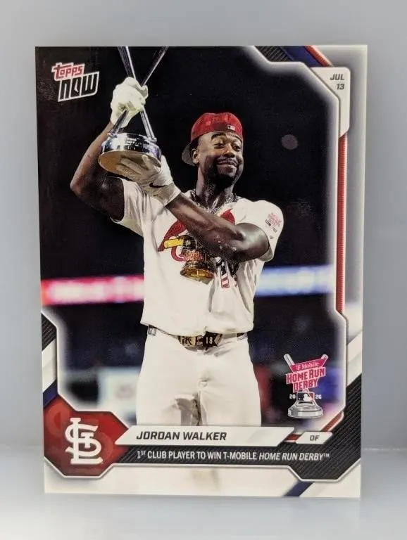 2026 Topps Now Jordan Walker Home Run Derby