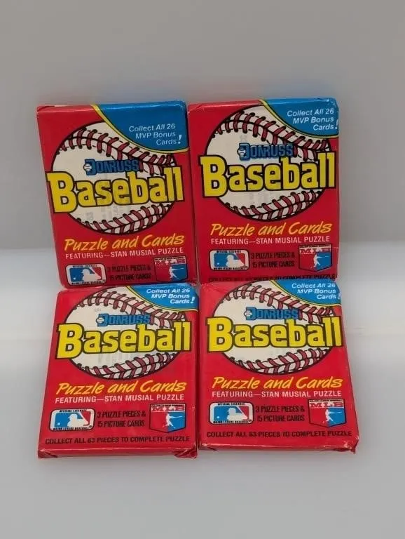 (4) 1988 Donruss Baseball�Packs