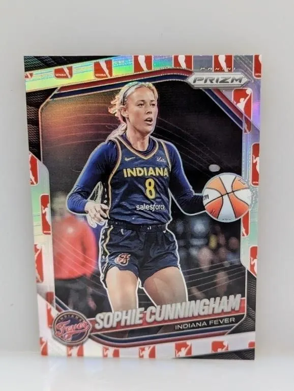 2025 Prizm Draft Picks Sophie Cunningham WNBA Logo