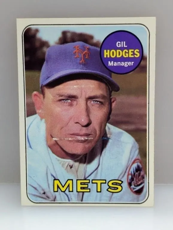 1969 TOPPS GIL HODGES WORLD SERIES MGR/HOF 564 S