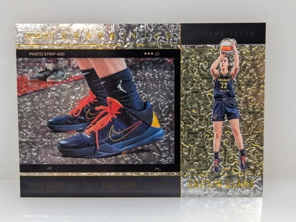 /50 2025 Caitlin Clark Shoe Game Cracked Ice