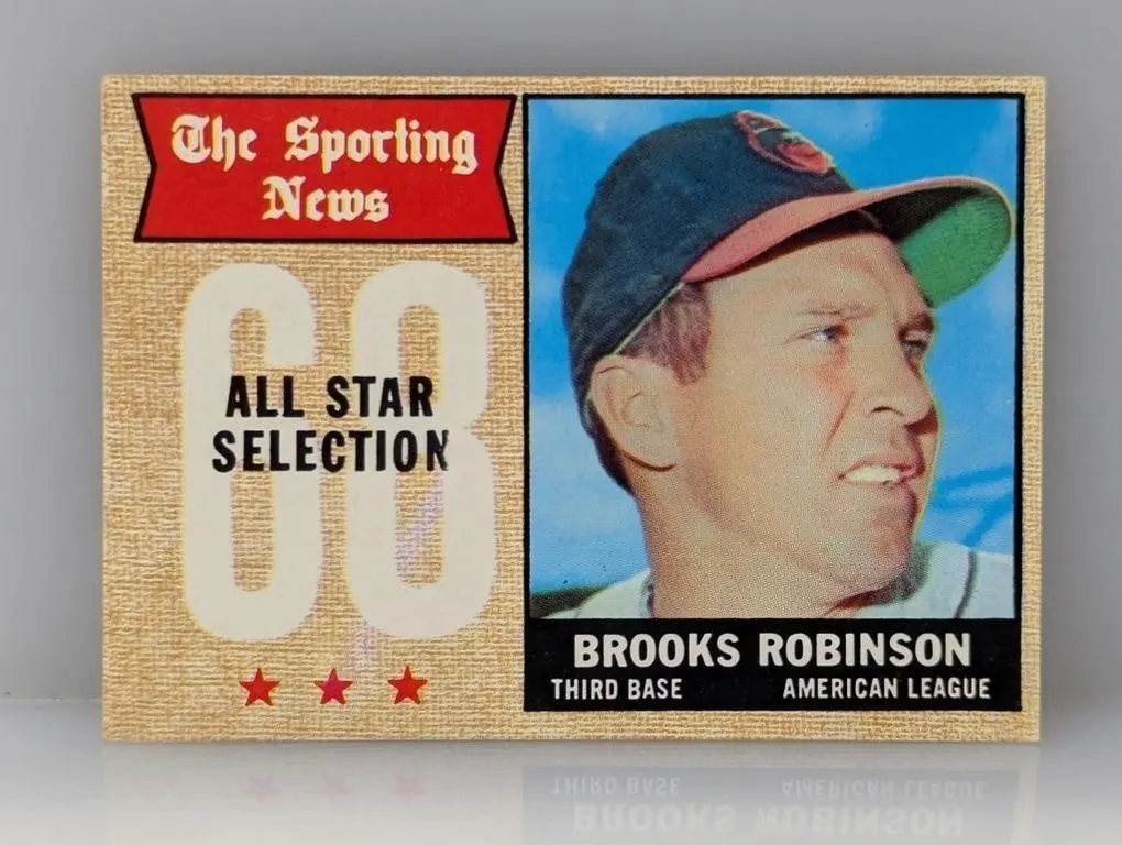 1968 TOPPS Baseball BROOKS ROBINSON HOF 365