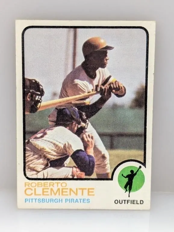 1973 TOPPS Baseball ROBERT CLEMENTE HOF 50