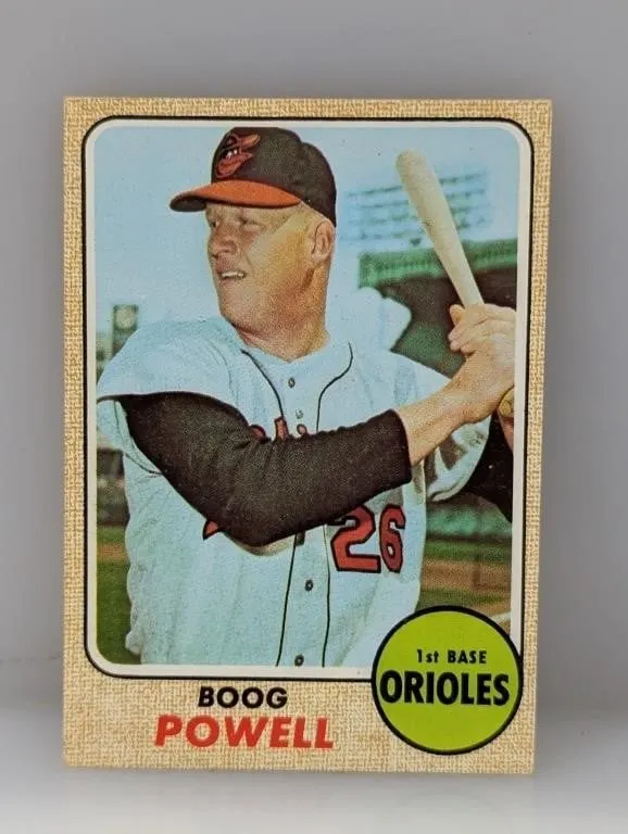 1968 TOPPS Baseball BOOG POWELL 381