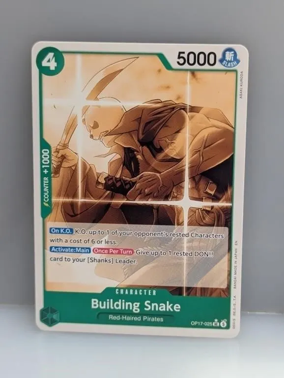 One Piece Building Snake Op17-025 Uc Alt
