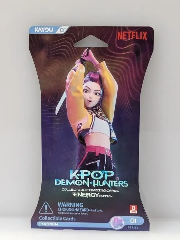 K Pop Demon Hunters Sleeved Booster Pack