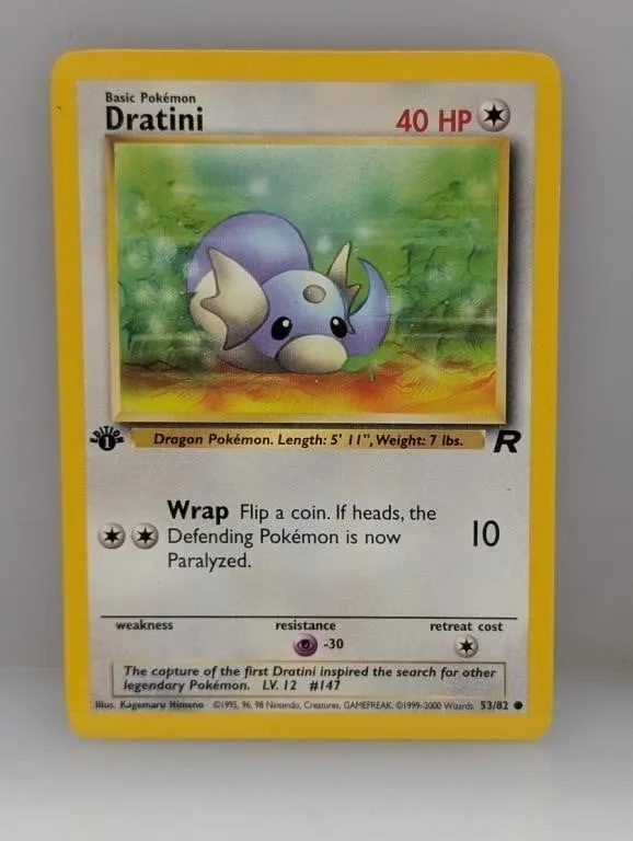 Pokemon 2000 1st Edition Dratini 53