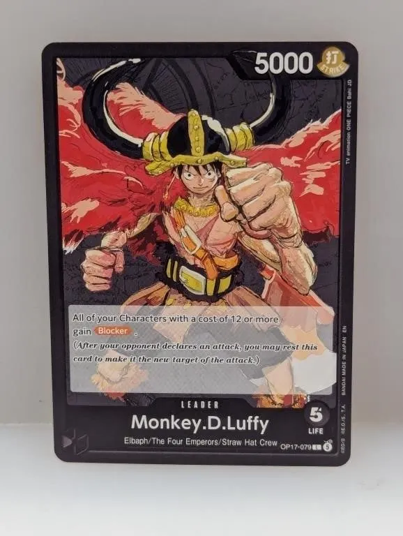 One Piece Monkey.D.Luffy Op17-079 L