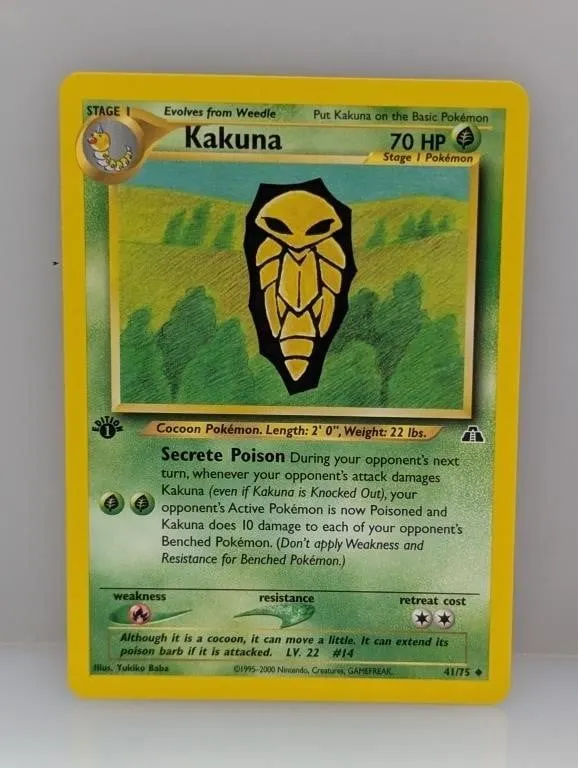 Pokemon 2000 1st Edition Kakuna 41