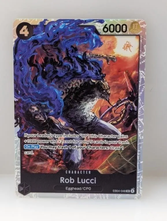 One Piece Rob Lucci Eb04-048 Sr