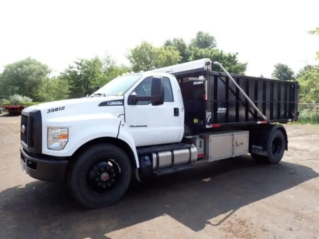 2023 Ford F-650 Super Duty S/A Rolloff Truck 1FDPF